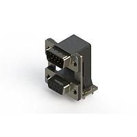 EDAC 663-009-264-038 Dual Port D-Sub Connectors Right-angle Dual Port D-Sub Connector