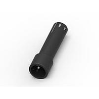 AMP Connectors - TE Connectivity 293703-2 Plug Connector 4 POS LO VOLT ML CONN BLK