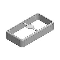 Masach Tech MS513-10F-NS EMI/RFI Shield Frame, Two-Piece 51.3 x 26.5 x 9.5mm Two-piece Drawn-Seamless RF Shield/EMI Shield FRAME (Nickel-Silver)