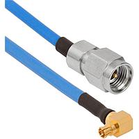 Amphenol SV Microwave FRSMPM-085-MS292-060 SMPM R/A F  2.92mm STR M 6"Cable