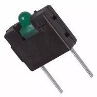VCC 5372T5-5V LED Circuit Board Indicators GREEN DIFFUSED 5 VOLT
