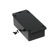 Hammond Manufacturing 1591CSFLBK Flanged Enclosure ABS w/Flanged Lid 4.7x2.6x1.4" Black