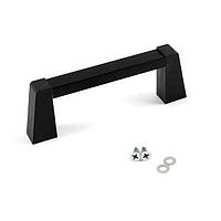 Hammond Manufacturing 1427SBB Handle Handle, 4" Centers 1.64"H, Black