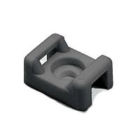 HellermannTyton CTM40M4 Cable Tie Mounts CTM4 MOUNT BLK T120 .25 SCREW