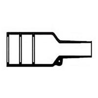 AMP Connectors - TE Connectivity 202K132-25/225-CS-1858-0 Heat Shrink Cable Boots & End Caps 202K132-25/225-CS-1858-0