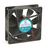 Orion Fans OD1238-24MB-VXC Vaneaxial DC Vane Axial Fan, High Static Pressure, 120x120x38mm, 24VDC, 189CFM, Ball, Wire
