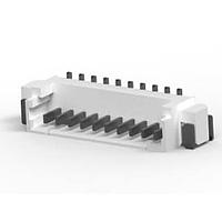 AMP Connectors - TE Connectivity 1-1734260-0 Shrouded 10 POS HDR VT SMT 1.25mm