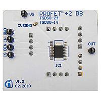 Infineon PROF2BTS70061EPPDBTOBO1 Power Management IC Development Tools daughterboard compatible with the PROFET +2 12V motherboard