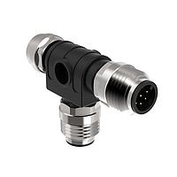 Banner Engineering SI-RFA-TK Interlock Switches SI-RF Safety Switch; T Adapter for Connecting Local Manual Reset Button; IP68 Rated