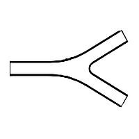 Raychem - TE Connectivity 381A302-770-0 Transition Boot, Y-shaped Slimline 381A302-770-0