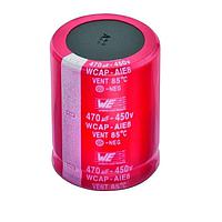 Wurth Elektronik 861221486023 Aluminum Electrolytic Capacitors WCAP-AIE8 470uF 450V 20% Snap In