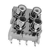 Switchcraft PJRAS2X2S01X RCA Phono Connectors 4P R/A PHONO JACK