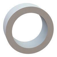 Essentra Components 17W02951 Flat Washer Flat Washer, .220 ID, .295 OD, .127 Thick, Natural, Nylon