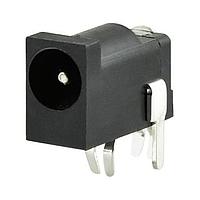 Same Sky (formerly CUI Devices) PJ-013D Jacks power jack, 1.3 x 4.2 mm, horizontal, through hole, 1 switch