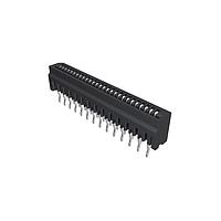 Amphenol FCI HLW27S-2C7LF Board Mount 1.00mm Flex Connectors, HLW-S series, 27 Position, Top Entry Non-ZIF Connector, 1mm (0.039inch) Pitch, Kinked Terminal