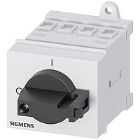 SIEMENS 3LD20300TK11 Rotary DISC SW 16A KNOB DIST BOARD BLK 3P