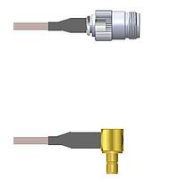 Amphenol Custom Cable Q-2003I0005007i RF Cable Assemblies N-SJ/SMB-RJ G316 7I