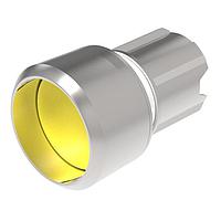 EAO 45-2131.2340.000 Switch Actuators Pushbutton actuator yellow lens lower than front ring momentary front/housing metal