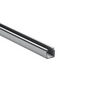 HellermannTyton 181-11002 Solid Wall Wiring Duct Solid Wall Wiring Duct, 1" x 1", Non-Adhesive, PVC, Gray, 120ft/Carton