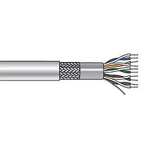 Alpha Wire 6228C SL002 Multi-Conductor Cables 24 AWG, 8 Pair Communication Cable, Shielded, 500 ft  - Slate