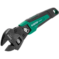 SATA 47403 Ratcheting Adjustable Wrench 8"