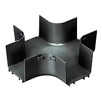 Panduit FRFWC4X4BL Fitting, Four Way Cross Fitting, 4-Way Cross, 4" x 4" (100mm x 1