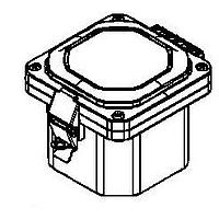 Bud Industries DPH-28721 PC Enclosure Gray Hinged Cover IP68 NEMA 6P PC Enclosure with Adjustable panel height (5.04 X 5.04 X 4.83 In)