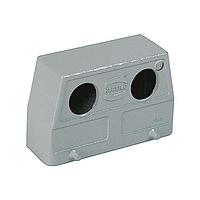 HARTING 19300160666 Hoods METAL HOOD HAN 16B 2 LVR LCKING