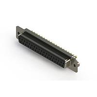 EDAC 628-M37-622-BN2 D-Sub Connectors - Standard Density Vertical Machined D-Sub Connector