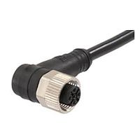 Molex 1200652310 Sensor Cables / Actuator Cables CSE M12 8P AC FE RA WSOR 1M SE UNSH BK