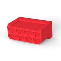 AMP Connectors - TE Connectivity 163007-1 Housing 8P.FASTIN-ON RC.HSG