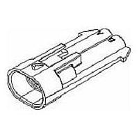 Aptiv 15433700 Connectors CONN M/P 1502W M SLD LT GRA NYLON