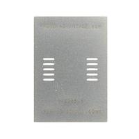 Chip Quik PA0225-S Sockets & Adapters LSOP-10 Stainless Steel Stencil