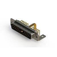 EDAC 629-21W1650-3NC Mixed Contact D-Sub Connectors Right-angle Power Combo D-Sub Connector