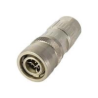 HARTING 21038611830 Straight M12 Y-code PushPull 8pin male shielded crimp straight for cable 5.7mm-8.8mm