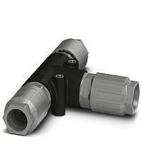 PHOENIX CONTACT 1411418 Circular Metric Connectors QPD T 4PE6,0 3X9-14 GY