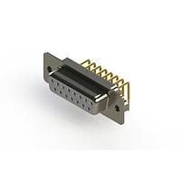EDAC 630-M15-240-WN2 D-Sub Connectors - Standard Density Right Angle D-Sub Connector