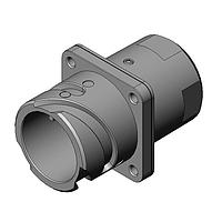 JAE Electronics JK06EF10PN2-F0 Circular MIL Spec Connector STRAIGHT PLUG CBL CLAMP 10P