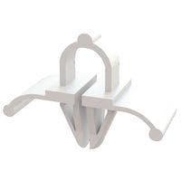 Essentra Components SRC-4-01 Cable Mounting & Accessories Clamp,Split,Arrow Mnt,Nat,1/4 in Hld