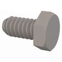 Essentra Components 011024H037 Cap Screw Hex Unslotted Bolt, #10-24 Thread, 3/8 Lg