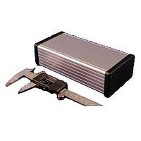 Hammond Manufacturing 1455K1602 PC Board 6.3x3.1x1.7"Extruded wPlasticEnds Clear