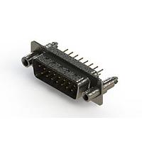 EDAC 627-M15-320-WT6 D-Sub Connectors - Standard Density Vertical Machined D-Sub Connectors