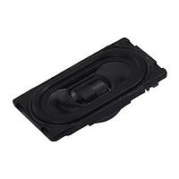 Same Sky (formerly CUI Devices) CMS-25145-158SP Micro Speaker, 25 x 14mm rectangle, 5mm deep, foam, Nd-Fe-B, 1.5W, 8?, 600Hz, solder pads