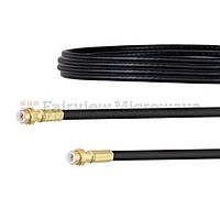 Fairview FMCA1431 Snap-On MMBX Plug to Snap-On MMBX Plug Cable RG174 Coax