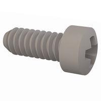 Essentra Components 010440WF028 Phillips Fillister Phillips Screw, #4-40 Thread, 9/32 Lg