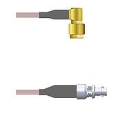 Amphenol Custom Cable Q-3800S000H024i RF Cable Assemblies SMA-RP/HDBNC-SJB G142 24I