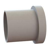 Essentra Components 12SWS1081 Shoulder Washer Shoulder Washer, .380 ID, .500 OD, .411 Shank OD