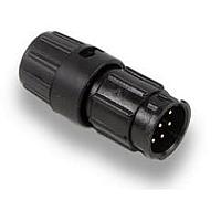 CONXALL W8880-10SG-528 Standard Circular Connector Cbl-Cbl 10P F Sckt Crmp Ct 7.2mm Mx Cbl