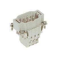 HARTING 09330062672 Inserts MALE INSERT HAN 6ESS CAGE CLMP