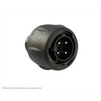 Eaton Souriau-Sunbank UTS6124PSCR Plugs Plastic plug, without backshell, for 4 male screw contacts,  IP68/69K